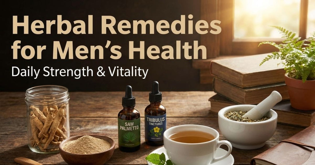 Herbal Remedies for Men’s Health Daily Strength & Vitality