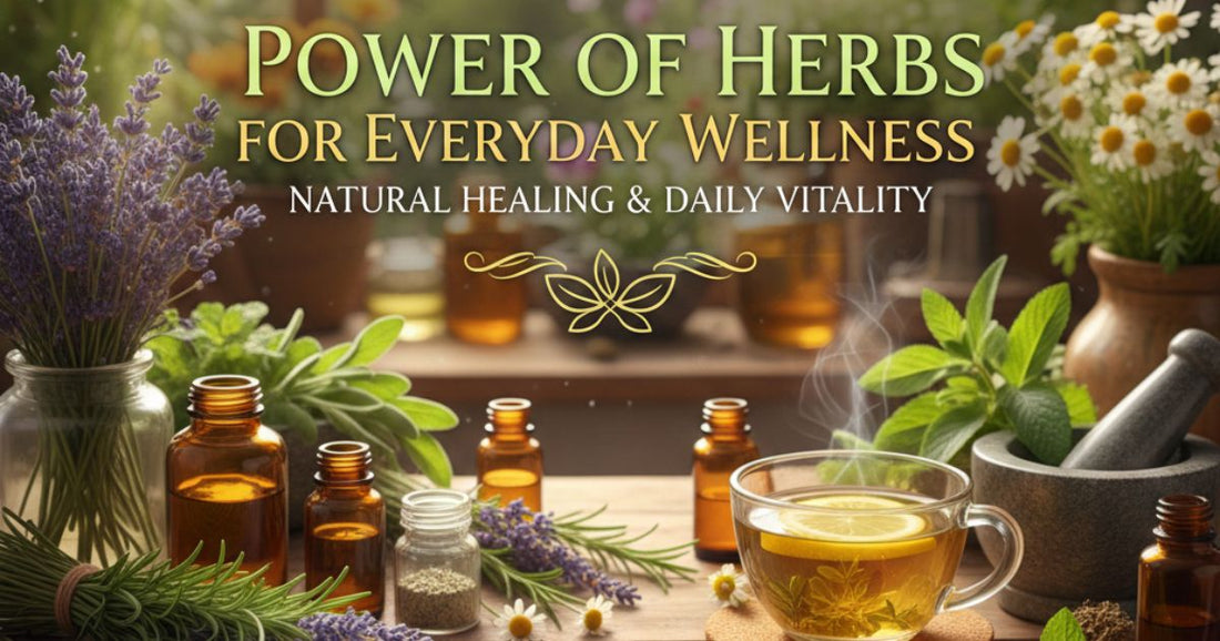 Power of Herbs for Everyday Wellness Natural Healing & Daily Vitality