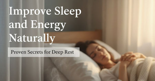 Improve Sleep and Energy Naturally Proven Secrets for Deep Rest