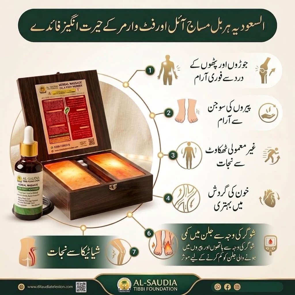 Al Saudia Pain Relif Foot Warmer